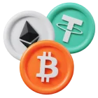 All cryptocurrencies are supported at Mega Scratch Online Casino